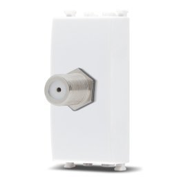 Presa sat femmina diretta 1m sun-t5 925b bianco