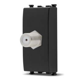 Presa sat femmina diretta 1m sun-t5 925n nero