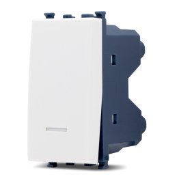 Deviatore unipolare spia sun-t5 963b bianco