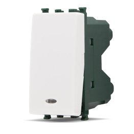 Deviatore spia t2 663b bianco