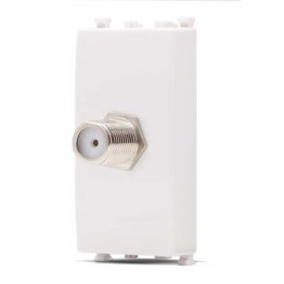 Presa satellitare gem 625b 1p bianco