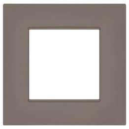 Placca soft-touch gem-t2 2p 6002st-7 grigio
