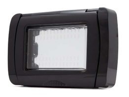 Placca idrobox ip55 3t s5003n 3p nero