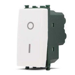 Interruttore bipolare 01 (16a-250v) gem 602b bianc
