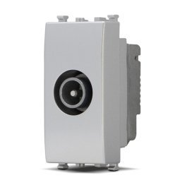 Presa tv passante gem 634a alluminio