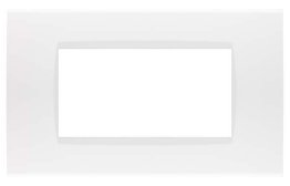 Placca soft-touch art-t1 4p 8004st-1 bianco