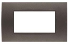 Placca soft-touch art-t1 4p 8004st-4 testa di moro