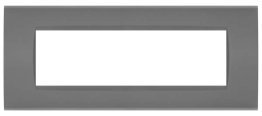 Placca soft-touch art-t1 7p 8007st-8 grigio