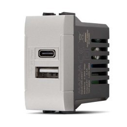 Presa usb 2.4a a+c t1