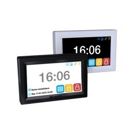 Elegante terminale touchscreen 4,3 tft spk bianca