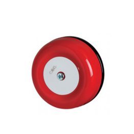 Campana da 6 pollici rossa 24v