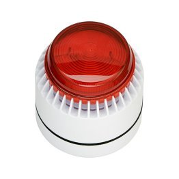 Segnalatore ottico acustico bianco ip54