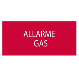 Dicitura serie 50xx allarme gas