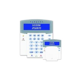 Tastiera lcd per centrali evo con manom