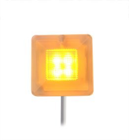 Segnalatore power led 12/24v a luce fissa/lampeggi