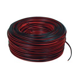 Piattina rosso nera 2x0,75 -100mt -eca