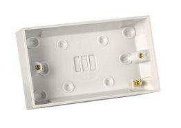 Fc470dgb scatola in plastica bianca d/gang