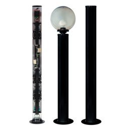 1 colonna bidirezionale ir+mw 2,5mt port.100mt