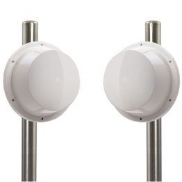 Ermo428 portata 200 m. con parabola da 10 cm.