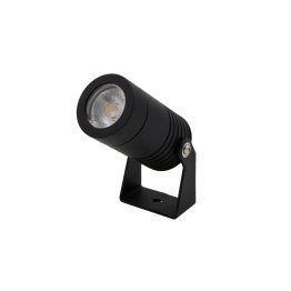 Mini proiet.led nero or. 6w 230v 3000k