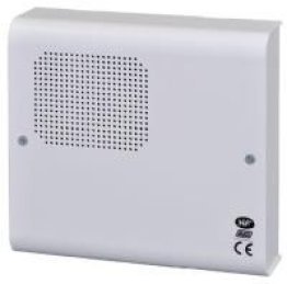 Sirena da interno, potenza 117db, tamperizzata per