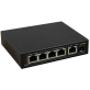 Switch poe a 6 porte per 4 telecamere ip s.alim.