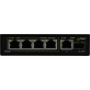 Switch poe a 6 porte per 4 telecamere ip s.alim.