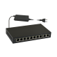 Switch poe a 10 porte per 8 telecamere ip